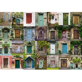 Schmidt Collage of Doors 1500 Piece Jigsaw Puzzle