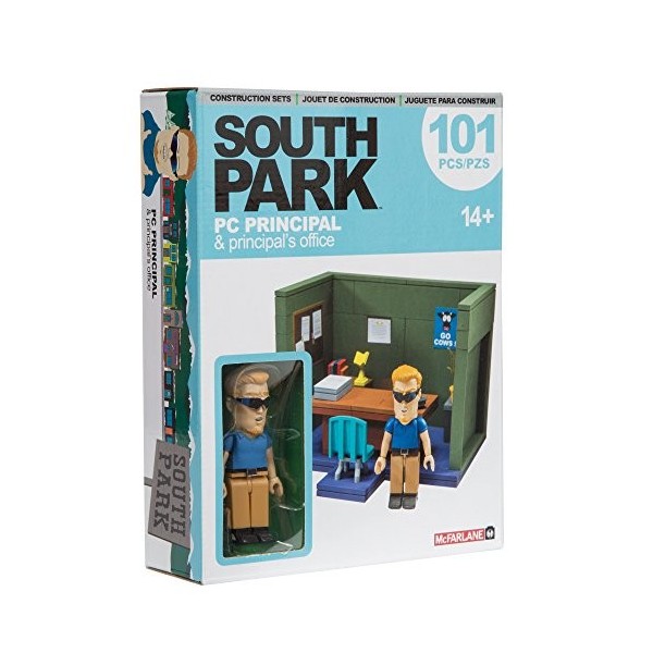 McFarlane- South Park Principals Office Jeu de Construction, 787926128772, Multicolore, Taille Unique