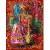 HHHU Puzzles De 1000 Pièces pour Adultes, Puzzles De Femme Africaine Adultes Enfants Jeux À La Maison Cadeau De Vacances Jeu 