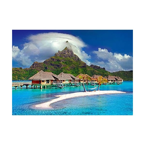 Puzzle 500 pièces - Bora Bora, Tahiti