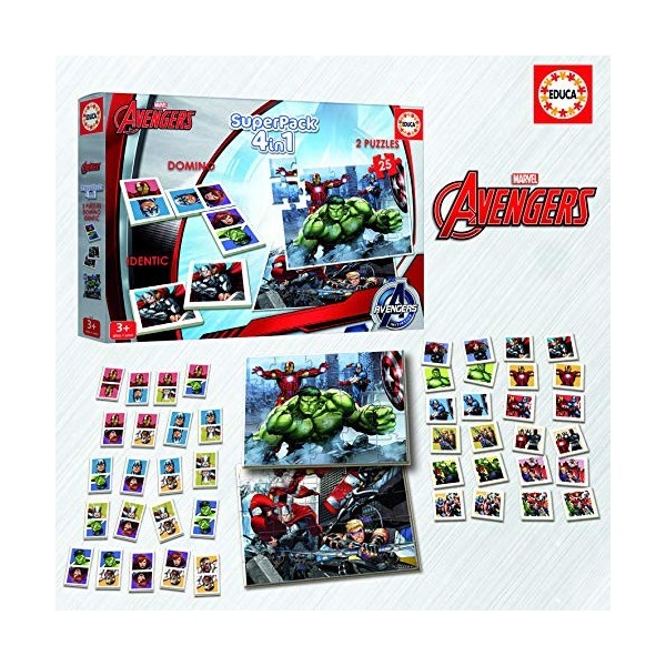 Educa - 16692 - Super Pack Avengers