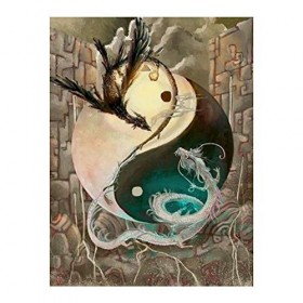 HHHU Puzzle De 1000 Pièces pour Adultes, Puzzles Cérébraux pour Adultes Illustrations De Jeu pour Adultes Cadeau pour Adolesc