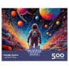 Puzzle en Bois pour Adultes, 500 pièces 52x38cm , Ciel étoilé, Jeu de Voie lactée, Cadeaux danniversaire et de Noël pour Co