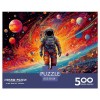 Puzzle en Bois pour Adultes, 500 pièces 52x38cm , Ciel étoilé, Jeu de Voie lactée, Cadeaux danniversaire et de Noël pour Co