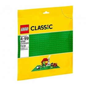Steinchenwelt Lego Classic 10700 Lot de 2 plaques de Construction Vertes + 10714 Bleu