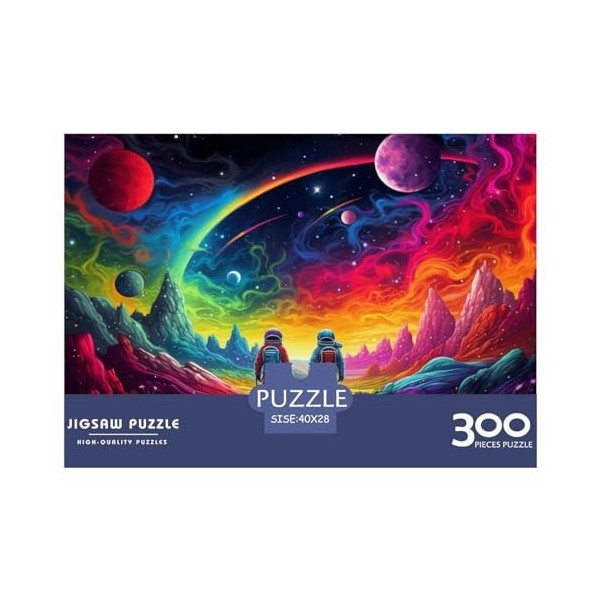 Puzzle en Bois pour Adultes, 500 pièces 52x38cm , Ciel étoilé, Jeu de Voie lactée, Cadeaux danniversaire et de Noël pour Co