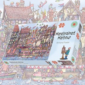 Hairbrained Harbour Puzzle de 1000 pièces