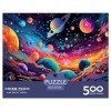 Puzzles de pièces de Ciel étoilé pour Adultes, Puzzle carré créatif de la Voie lactée pour Adultes et Enfants, Puzzles en Boi