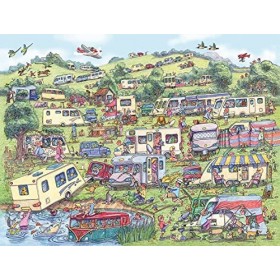 Crazy Caravan Site Puzzle 1000 pièces