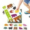 Chafferer Puzzles pour Tout-Petits, Puzzles danimaux de la Ferme - Jouets de Puzzle en Papier Mignons pour la cognition Anim