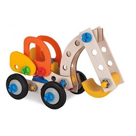 Eichhorn - 100039087 - Jeu De Construction - Constructor - Excavatrice - 90 Pièces