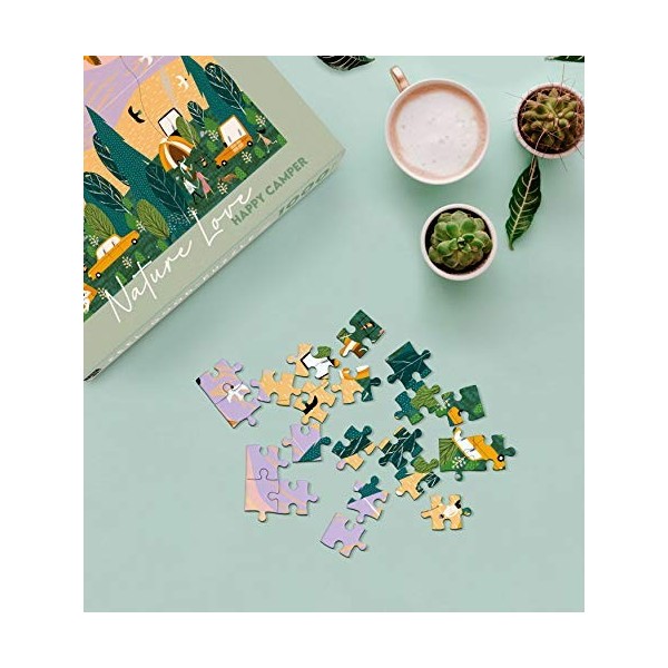 Feel-Good-Puzzle 1000 Pièces - Nature Love : Happy Camper