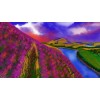 KMszsm Puzzle 500 pièces peinture numérique paysage forêt arbre, puzzle et jeu amusant, le meilleur pour la famille et les am