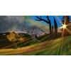 KMszsm Puzzle 500 pièces Peinture numérique Ciel coucher de soleil Puzzle et jeu amusant, le meilleur pour la famille et les 