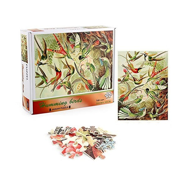 Fottrell Puzzle pour Adulte de 1000 Pièces Carton Blanc Jeu de Famille 27.56 * 19.68in 