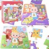 Toyland® Cocomelon Lot de 2 Puzzles tactiles et tactiles – Jouets sensoriels – Puzzles pour Tout-Petits – 18 Mois et Plus