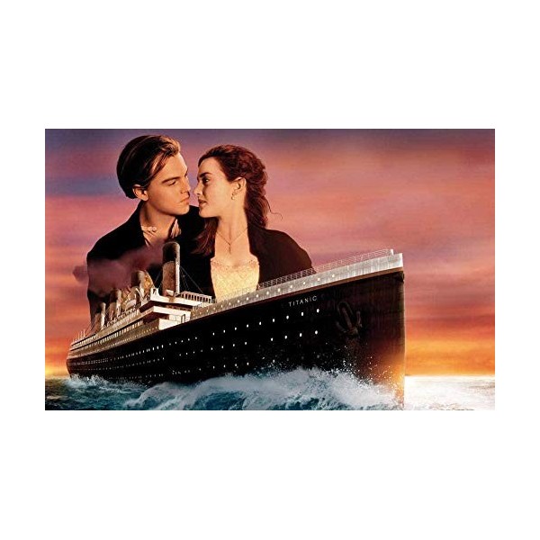 Puzzles pour Adultes 1000 pièces Film Titanic Puzzles pour Enfants Jouets éducatifs Jeu intellectuel Cadeau Adolescents Brico