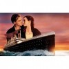 Puzzles pour Adultes 1000 pièces Film Titanic Puzzles pour Enfants Jouets éducatifs Jeu intellectuel Cadeau Adolescents Brico