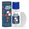 Nariolar 120ml Colle Puzzle Transparente avec Applicateur