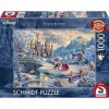 Schmidt , Thomas Kinkade: Disney Beauty & the Beast Winter Enchantment Puzzle - 1000pc , Puzzle , Ages 12+ , 1 Players