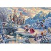 Schmidt , Thomas Kinkade: Disney Beauty & the Beast Winter Enchantment Puzzle - 1000pc , Puzzle , Ages 12+ , 1 Players