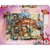 Schmidt Spiele 59992 Charles Wysocki Remington Le Jardinier Puzzle 1000 pièces, Multicolore, Taille Unique