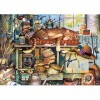 Schmidt Spiele 59992 Charles Wysocki Remington Le Jardinier Puzzle 1000 pièces, Multicolore, Taille Unique