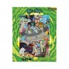 AQUARIUS Rick and Morty Cast Puzzle 1000 Piece Jigsaw Puzzle - Glare Free - Precision Fit - Virtually No Puzzle Dust - Offi