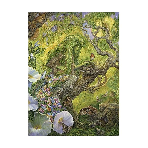 Buffalo Games - Josephine Wall - Forest Protector - Puzzle de 1000 pièces pour adultes - Puzzle stimulant parfait pour les so