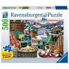 Ravensburger- Après-Ski Extra Large Puzzle, 16442