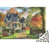 Puzzle 1000 pièces Corbeaux de cimetière, Puzzles rectangulaires créatifs pour Adultes et Enfants, Grands Puzzles pour Jeu éd