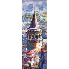 Puzz Puzzle panoramique Tour de Galata 34 x 96 cm 1000 pièces Couleur vive 260603-99