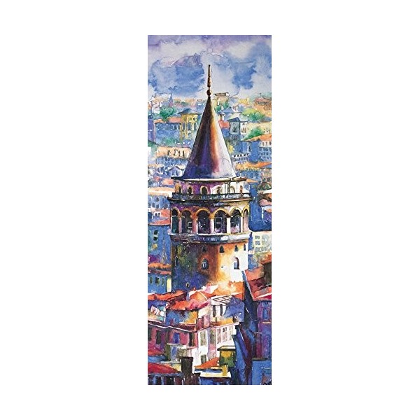 Puzz Puzzle panoramique Tour de Galata 34 x 96 cm 1000 pièces Couleur vive 260603-99