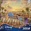 Ceaco Thomas Kinkade – Disney Dreams Collection – Jasmine dansant au soleil du désert – Puzzle surdimensionné de 300 pièces