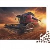 Tracteur de Moissonneuse-batteuse pour Adultes 1000 Pièces Puzzle Décoration Jeu De Défi Familial Cadeaux danniversaire pour