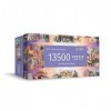 Trefl Prime - Puzzle UFT : Cities Beyond The Clouds - 13 500 pièces, Grand Puzzle avec Monuments Fameux, Collage, Carton Le P