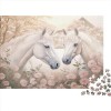 Chevaux 1000 Pièces Animaux pour Adultes Puzzles Décoration Cadeaux danniversaire pour Noël Jeux ÉduChatsifs Jeu De Défi Fam