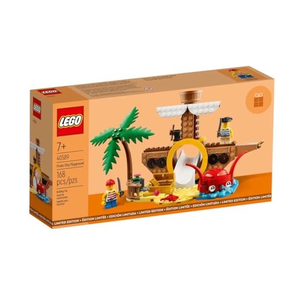 LEGO 40589 - Aire de jeux pour bateau pirate Playground - Édition limitée