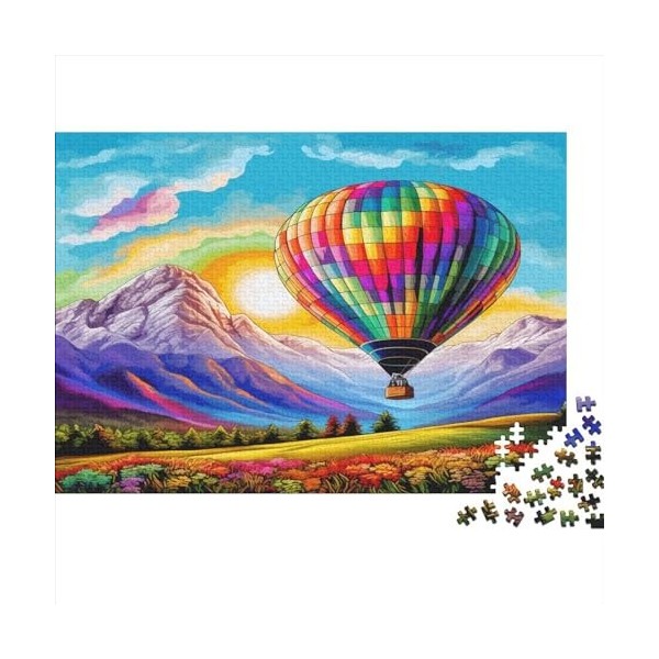 Chevaux 1000 Pièces Animaux pour Adultes Puzzles Décoration Cadeaux danniversaire pour Noël Jeux ÉduChatsifs Jeu De Défi Fam