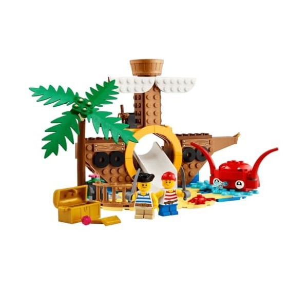 LEGO 40589 - Aire de jeux pour bateau pirate Playground - Édition limitée