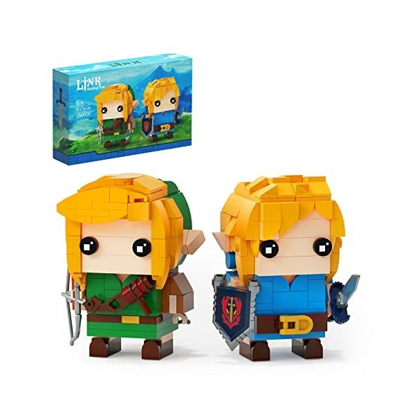 Millionspring The Master Sword and Micro Hyrule Castle Building Kit, Unique BOTW Décorer et Breath of The Wild Toys Cadeaux p