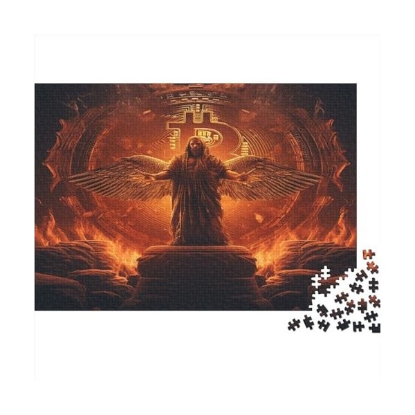 Ange Puzzle pour Adultes Porte du Ciel 1000 Pièces Famille Games Jeux ÉduChatsifs Cadeaux danniversaire pour Noël DécoRation