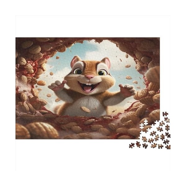 Koala en Dessin animé Puzzles Adultes 1000 Pièces Mignon Koala Jeux ÉduChatsifs Jeu De Défi Familial DécoRation Cadeaux dann