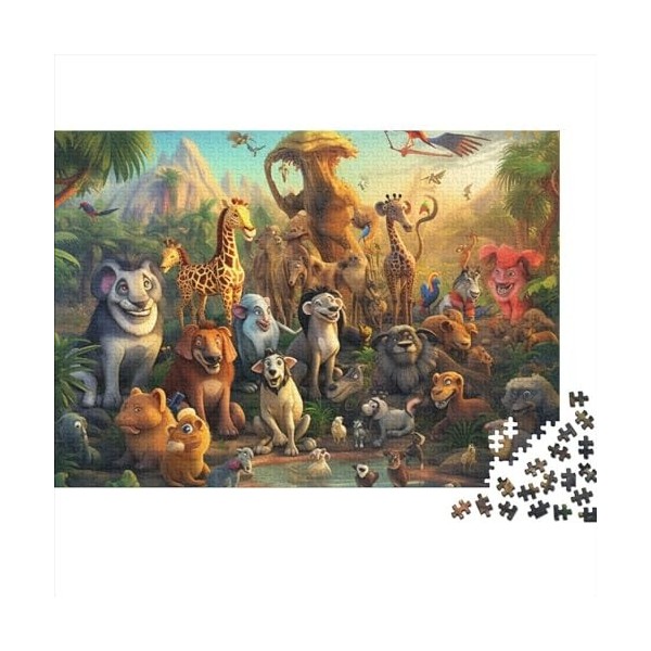 Boutique de Plage Puzzles pour Adultes,Boutique de Plage Puzzle 1000 Pieces, Puzzle en Bois Supérieure,Unique Cadeaux De Vaca