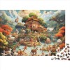 Boutique de Plage Puzzles pour Adultes,Boutique de Plage Puzzle 1000 Pieces, Puzzle en Bois Supérieure,Unique Cadeaux De Vaca