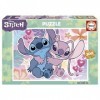 Educa - Puzzle de 300 pièces Pur Enfants | Stitch Disney. Mesure: 40 x 28 cm. Recommandé de 6 Ans 19964 