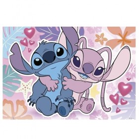 Educa - Puzzle de 300 pièces Pur Enfants | Stitch Disney. Mesure: 40 x 28 cm. Recommandé de 6 Ans 19964 