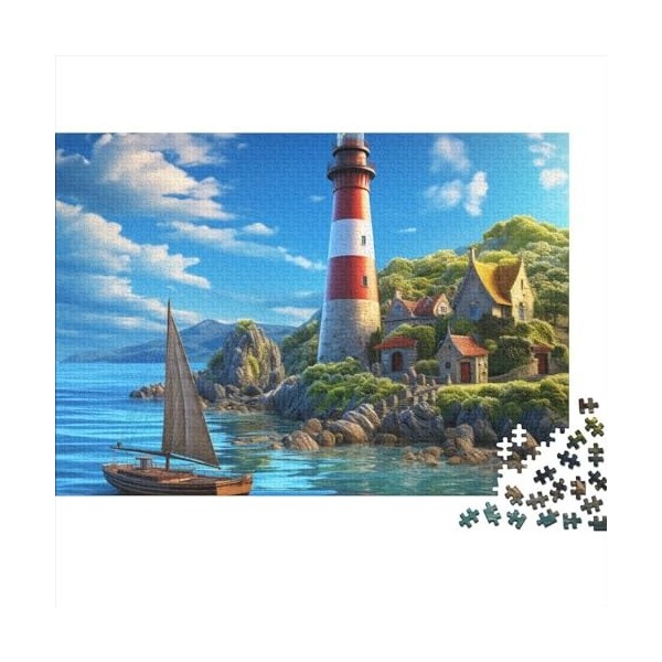 Puzzle Adulte 1000 Pieces Magasin de Bonbons Puzzles Puzzle Classique Kit De Bricolage Jouet en Bois Cadeau Unique Décor À La