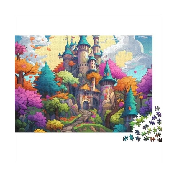 Chute deau Puzzles pour Adultes,Chute deau Puzzle 300 Pieces, Puzzle en Bois Supérieure,Unique Cadeaux De Vacances 300pcs 