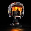 YEABRICKS LED Lumière pour Lego-75327 Star Wars Luke Skywalker Red 5 Helmet Modèle de Blocs de Construction Ensemble Lego No